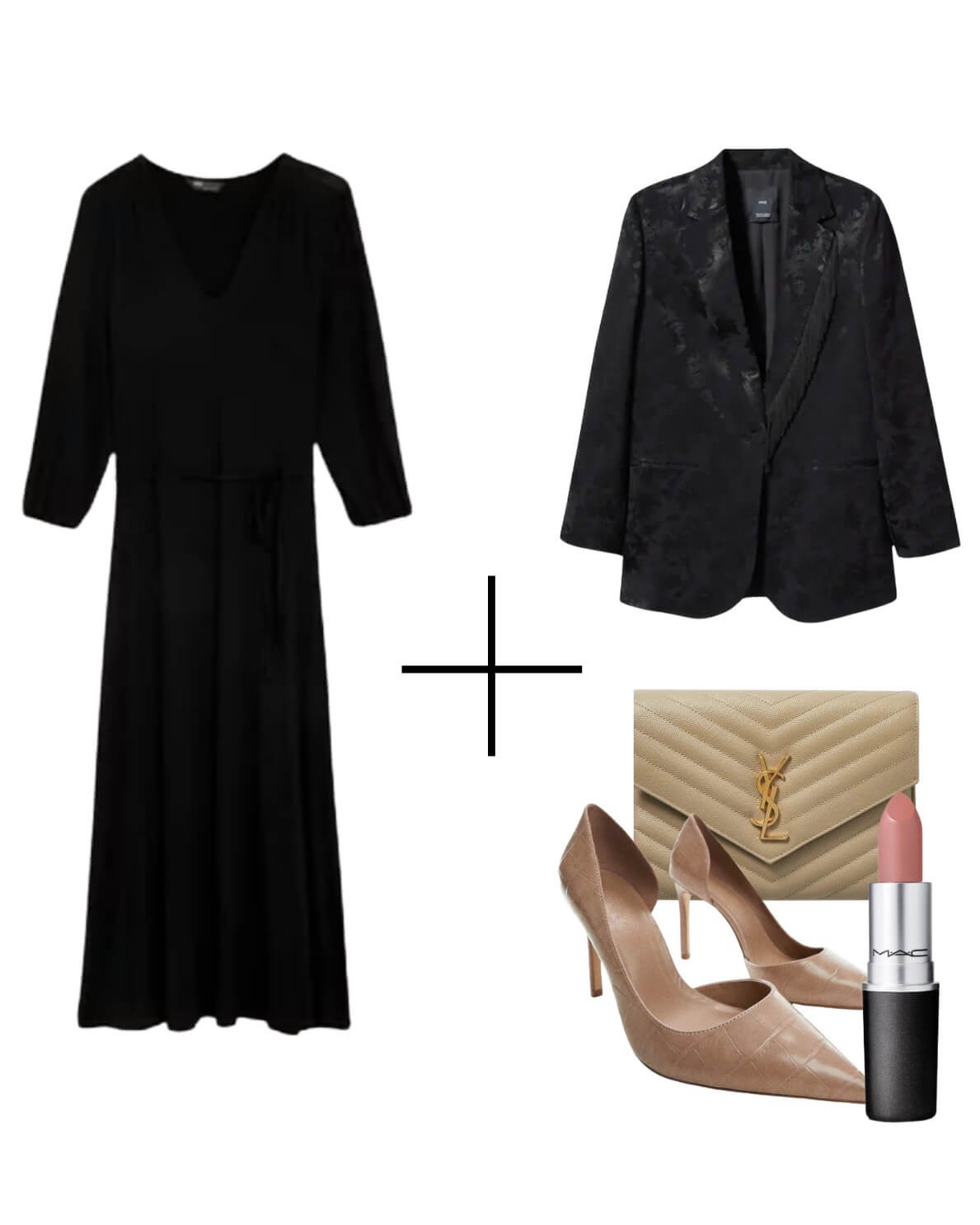Style a Black Midi Dress for 5 Events in Winter