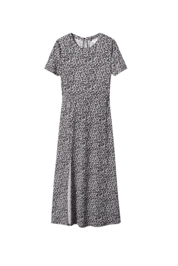 a picture of a midi dress for your spring wardrobe